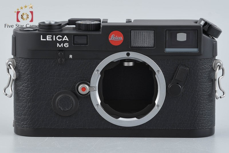 Leica M6 Black 35mm Rangefinder Film Camera Body w/ Box