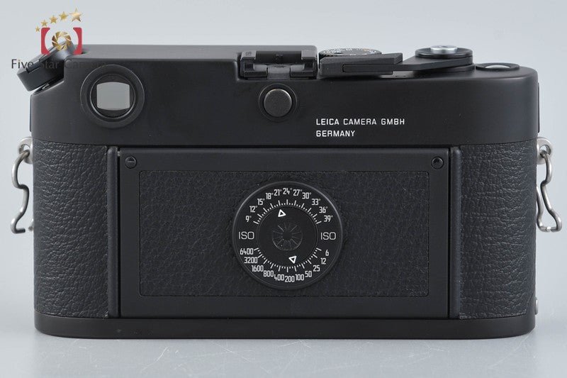 Leica M6 Black 35mm Rangefinder Film Camera Body w/ Box