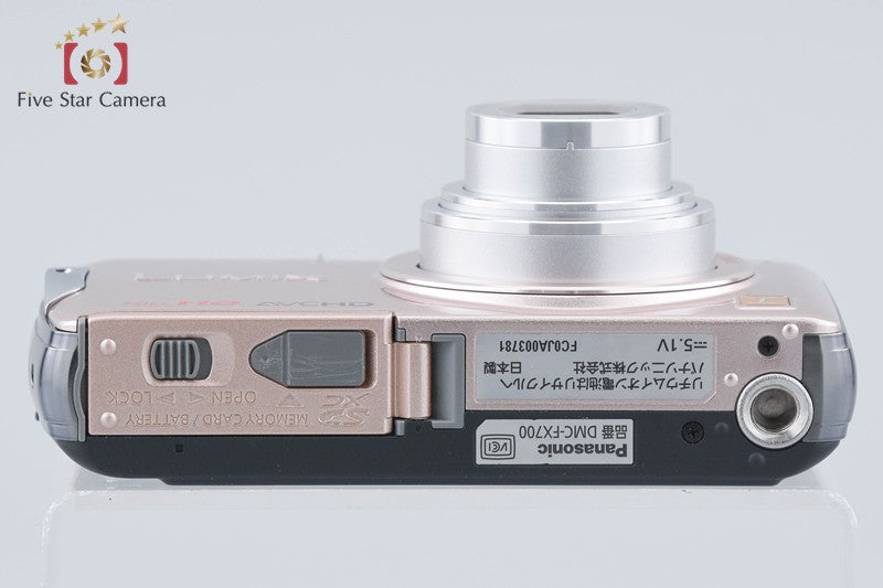 Panasonic LUMIX DMC-FX700 Pure Pink Gold Digital Camera [Japanese Language Only]