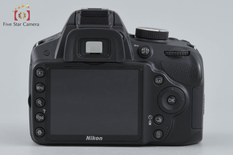 Nikon D3200 Black 24.2 MP DSLR 18-55 VR Lens