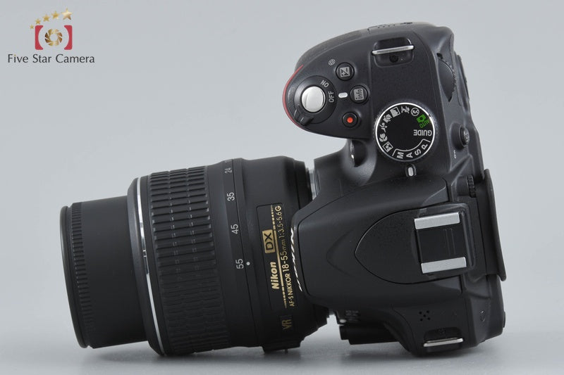 Nikon D3200 Black 24.2 MP DSLR 18-55 VR Lens