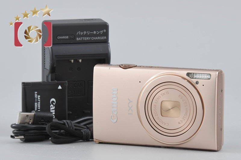 Canon IXY 430F Gold 16.1 MP Digital Camera