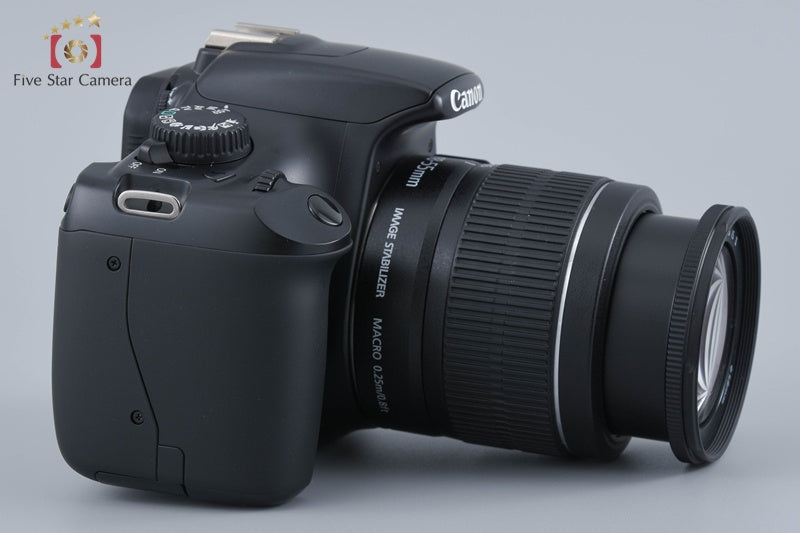 "Count 2,020" Canon EOS Kiss X50 / Rebel T3 / 1100D Black 12.2MP 18-55 Lens