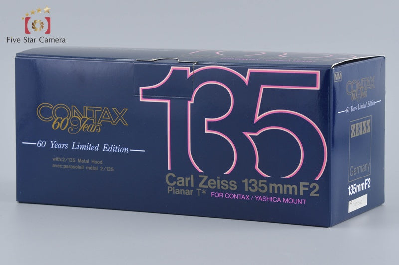 CONTAX Carl Zeiss Planar 135mm f/2 T* MMG 60th Anniversary w/ Box