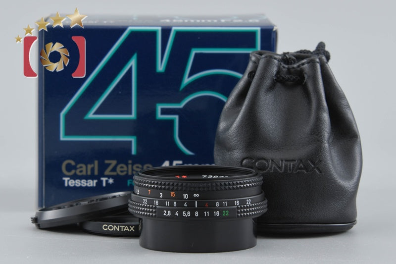 CONTAX Carl Zeiss Tessar 45mm f/2.8 T* MMJ w/ Box