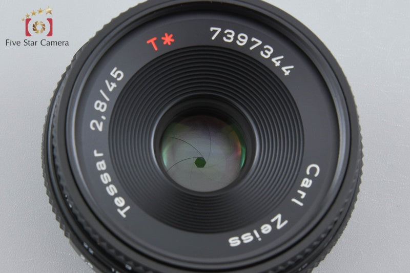 CONTAX Carl Zeiss Tessar 45mm f/2.8 T* MMJ w/ Box