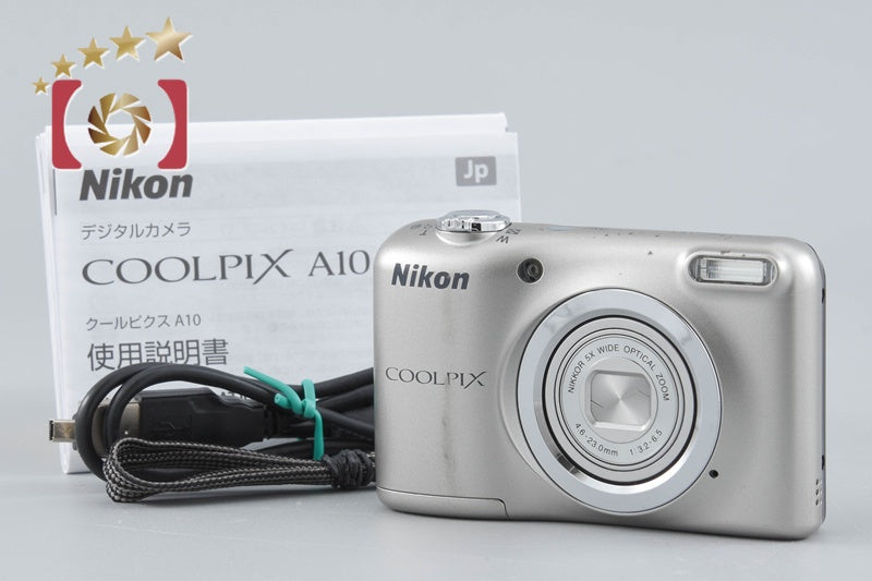Nikon COOLPIX A10 Silver 16.2 MP Digital Camera