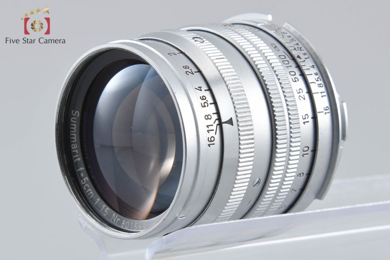 Leica Summarit 50mm f/1.5 L39 LTM Leica Thread Mount