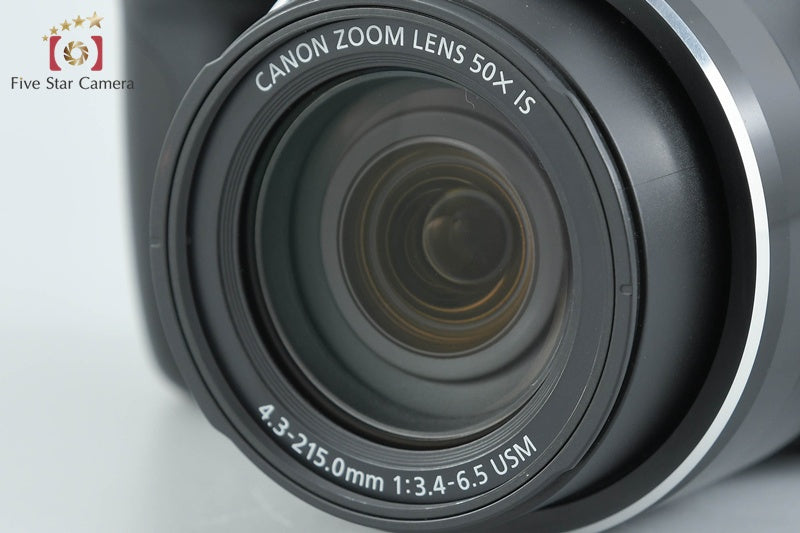 Canon PowerShot SX50 HS Black 12.1 MP Digital Camera w/ Box