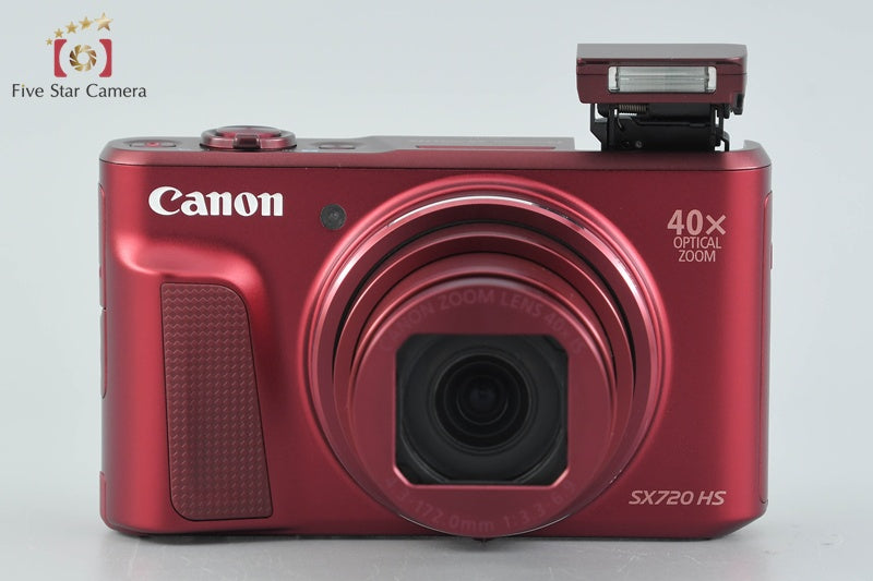 Canon PowerShot SX720 HS Red 20.3 MP Digital Camera w/ Box