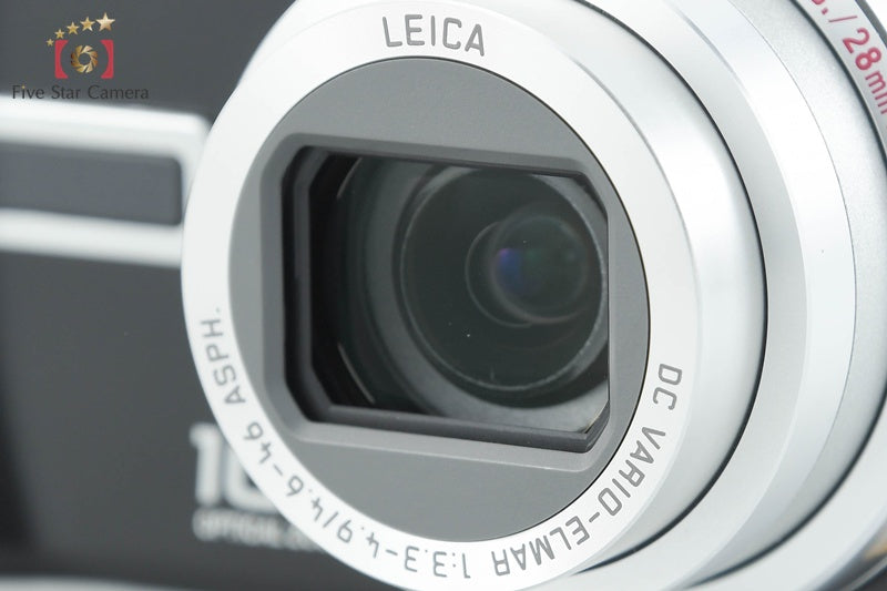 Panasonic LUMIX DMC-TZ3 Black 7.2 MP Digital Camera w/ Box