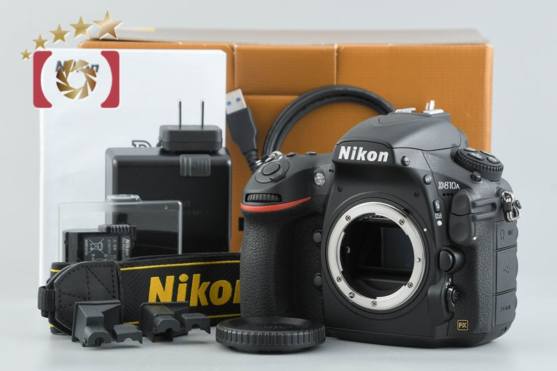 "Count 830" Nikon D810A 36.3 MP Full Frame Digital SLR Camera Body w/ Box