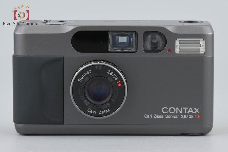 CONTAX T2 Titanium Black 35mm Point & Shoot Film Camera