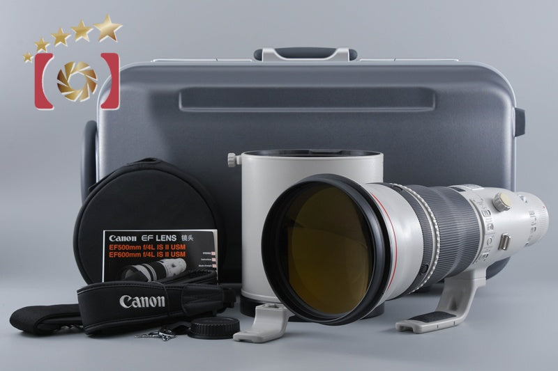 Canon EF 600mm f/4 L IS II USM w/ Case