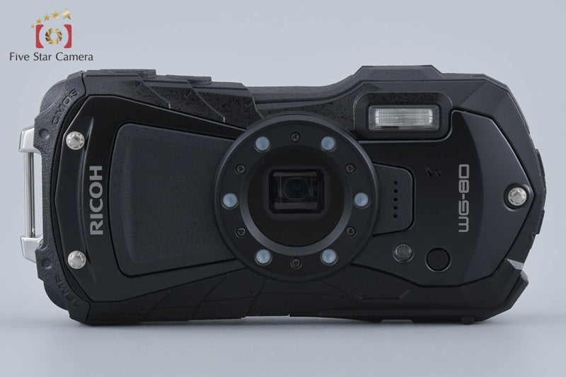 "Shutter count 119" Ricoh Pentax WG-80 Black 16.0 MP Waterproof Action Camera