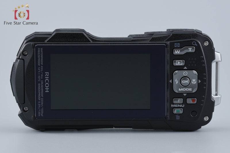"Shutter count 119" Ricoh Pentax WG-80 Black 16.0 MP Waterproof Action Camera