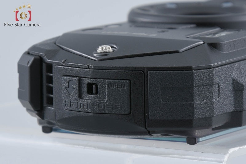 "Shutter count 119" Ricoh Pentax WG-80 Black 16.0 MP Waterproof Action Camera