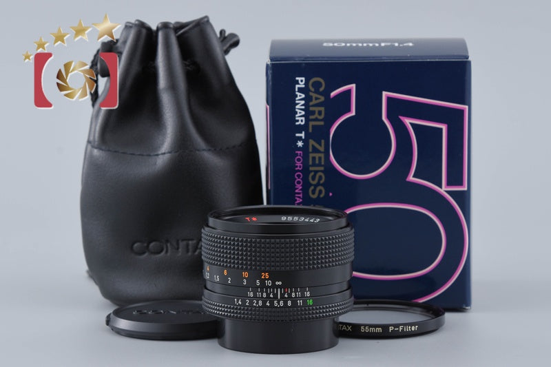 CONTAX Carl Zeiss Planar 50mm f/1.4 T* MMJ w/ Box