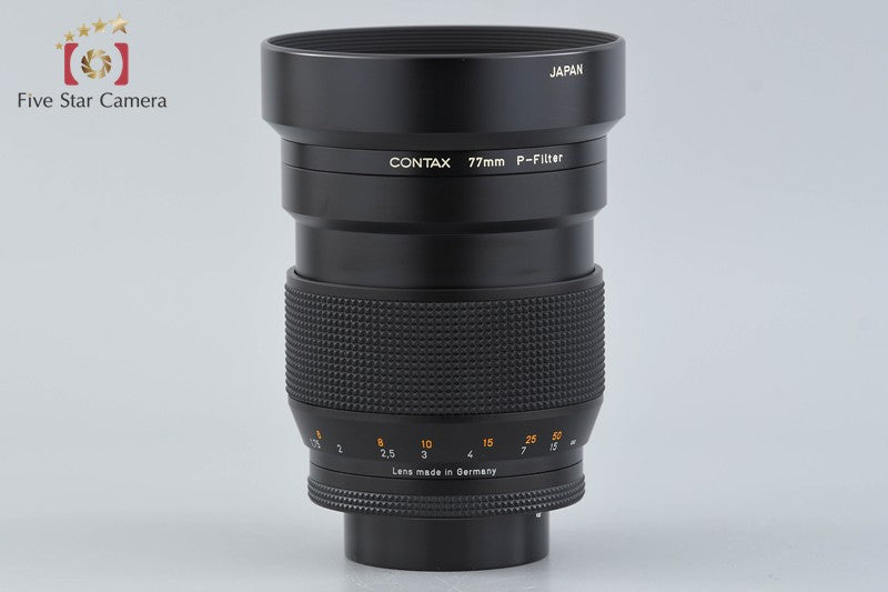 CONTAX Carl Zeiss Planar 85mm f/1.2 T* MMG 60th Anniversary Model w/ Box