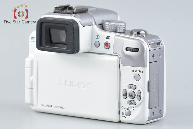 "Count 2,631" Panasonic DMC-G3 Shell White 14-42 Lens [Japanese Language Only]