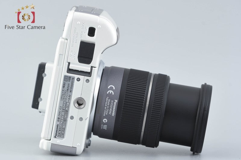 "Count 2,631" Panasonic DMC-G3 Shell White 14-42 Lens [Japanese Language Only]