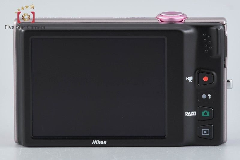 Nikon COOLPIX S6100 Gloth Pink 16.0 MP Digital Camera