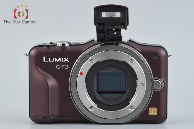 Panasonic LUMIX DMC-GF3 Brown 12.1 MP 14, 14-42 Lenses [Japanese Language Only]