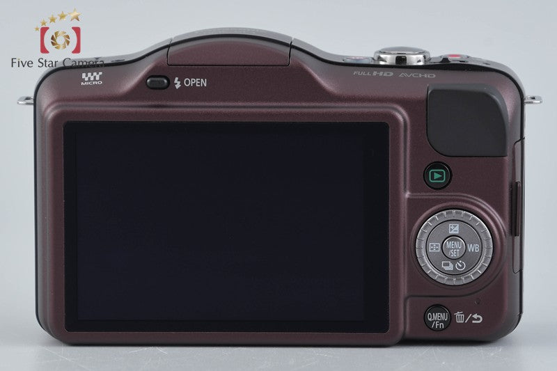 Panasonic LUMIX DMC-GF3 Brown 12.1 MP 14, 14-42 Lenses [Japanese Language Only]
