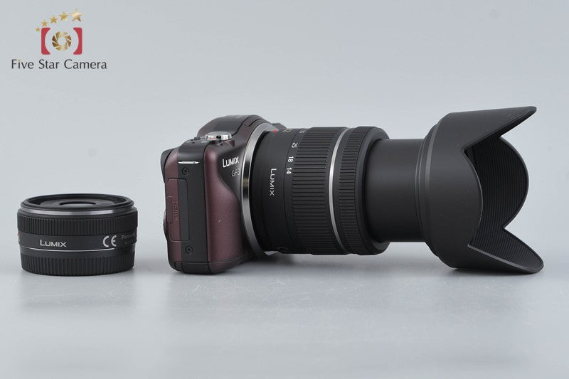 Panasonic LUMIX DMC-GF3 Brown 12.1 MP 14, 14-42 Lenses [Japanese Language Only]