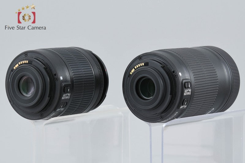 Canon EOS Kiss X7i / Rebel T5i / 700D 18.0 MP 18-55 55-250 Lenses