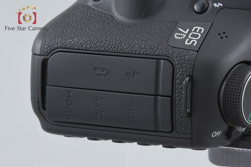 "Shutter count 4,663" Canon EOS 7D 18.0 MP Digital SLR Camera Body