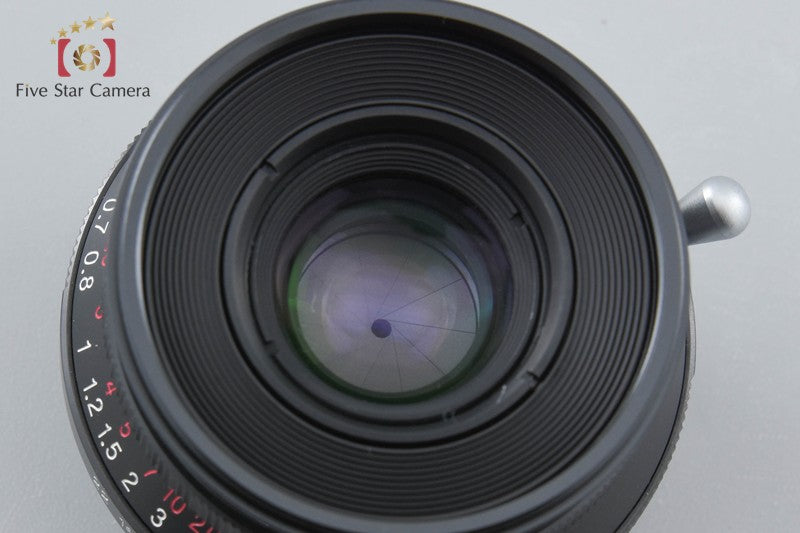 Voigtlander COLOR-SKOPAR 35mm f/2.5 MC Black L39 LTM Leica Thread Mount