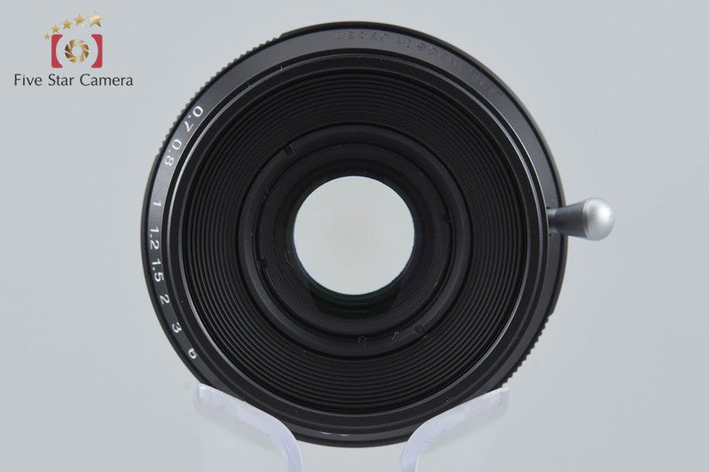 Voigtlander COLOR-SKOPAR 35mm f/2.5 MC Black L39 LTM Leica Thread Mount