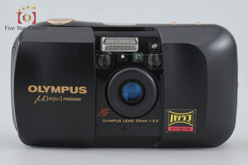 Olympus μ[mju:] PANORAMA 35mm Point & Shoot Film Camera