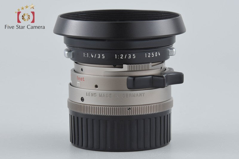 Leica SUMMILUX-M 35mm f/1.4 M6 Titanium Titan 2026.04 Overhauled!!