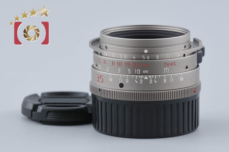 Leica SUMMILUX-M 35mm f/1.4 M6 Titanium Titan 2026.04 Overhauled!!