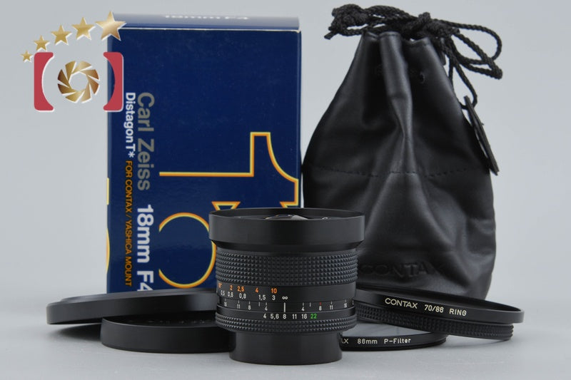 CONTAX Carl Zeiss Distagon 18mm f/4 T* MMJ w/ Box