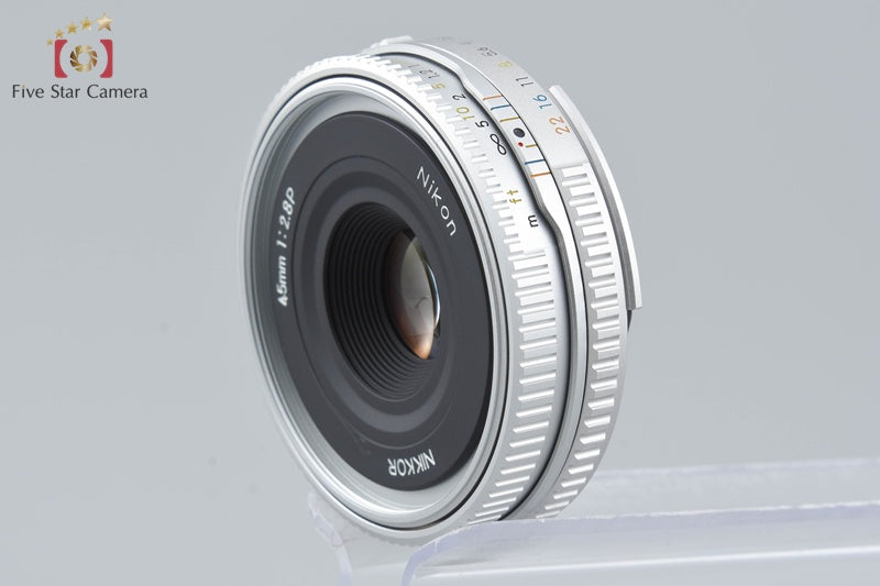 Nikon Ai-S NIKKOR 45mm f/2.8 P Silver w/ Box