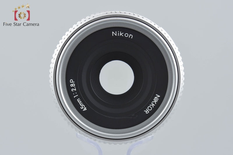 Nikon Ai-S NIKKOR 45mm f/2.8 P Silver w/ Box