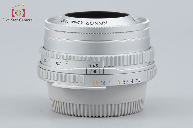 Nikon Ai-S NIKKOR 45mm f/2.8 P Silver w/ Box
