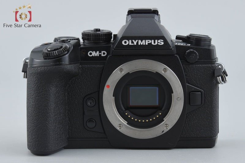 "Shutter count 458" Olympus OM-D E-M1 Black 16.3 MP Digital Mirrorless Camera