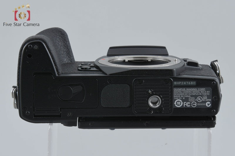"Shutter count 458" Olympus OM-D E-M1 Black 16.3 MP Digital Mirrorless Camera
