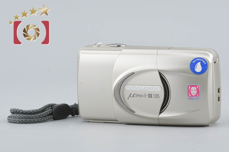 Olympus μ[mju:]-III 135 35mm Point & Shoot Film Camera