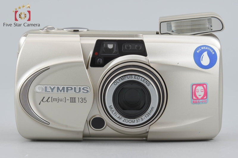 Olympus μ[mju:]-III 135 35mm Point & Shoot Film Camera
