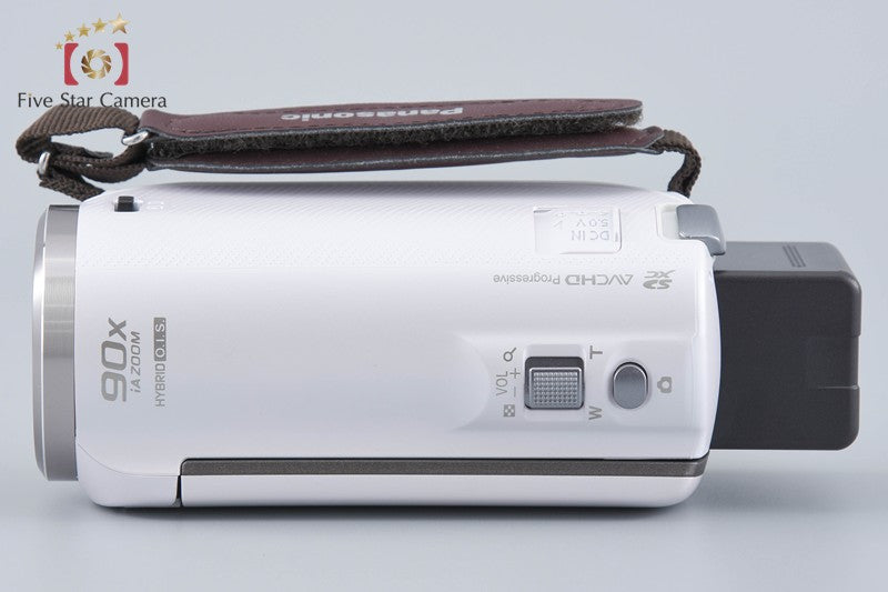 Panasonic HC-V360MS 16GB 90x Zoom 2.2 MP White Digital HD Camcorder
