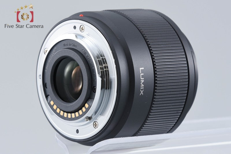 Panasonic LUMIX G 25mm f/1.7 ASPH. H-H025 Black