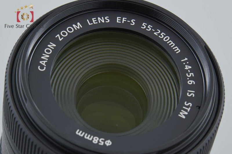 Canon EF-S 55-250mm f/4-5.6 IS STM
