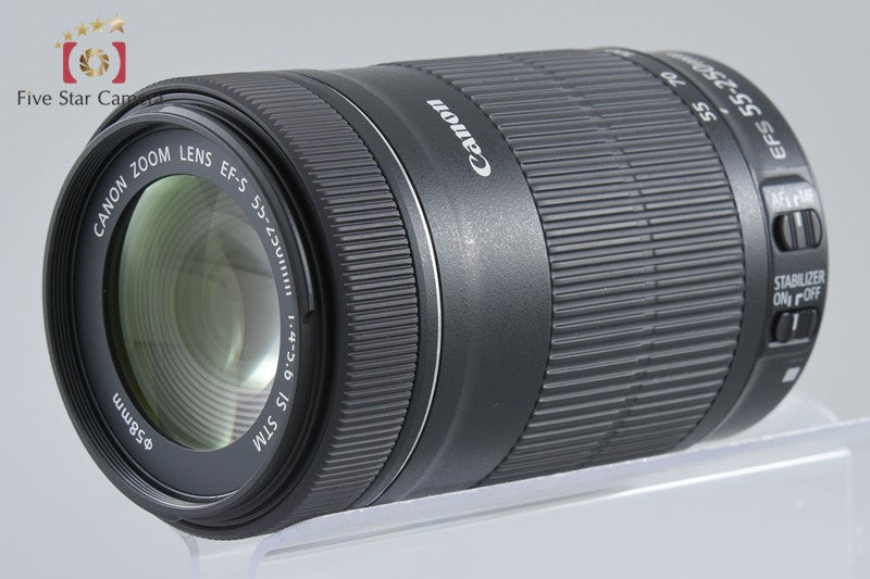 Canon EF-S 55-250mm f/4-5.6 IS STM