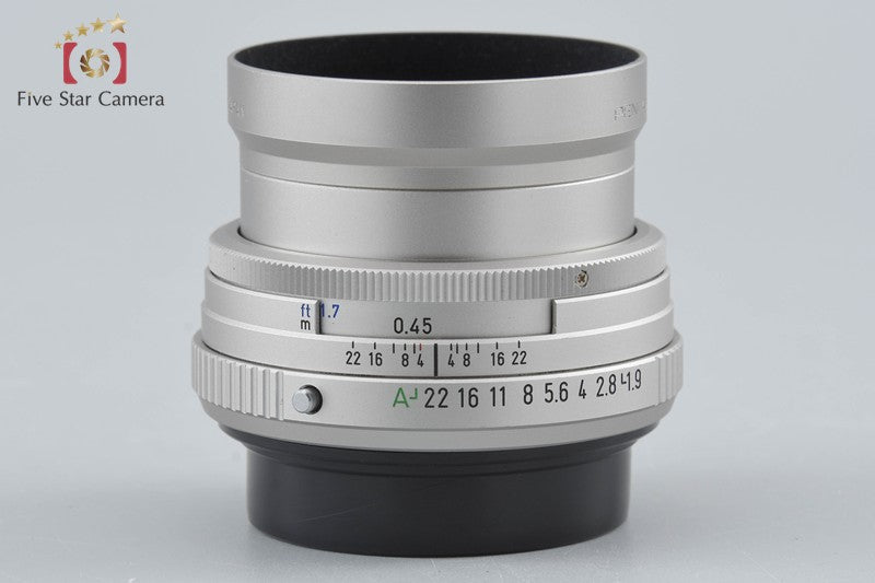 PENTAX SMC FA 43mm f/1.9 Limited Silver
