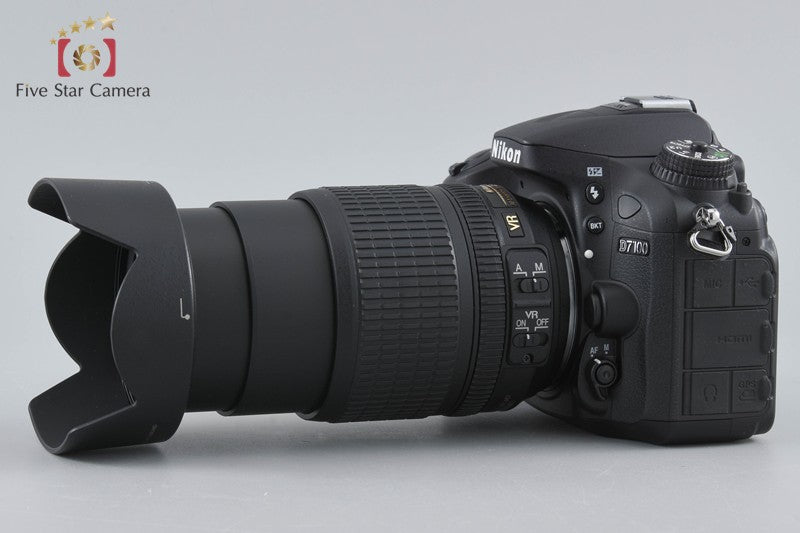 "Shutter count 805" Nikon D7100 24.1 MP Digital SLR Camera 18-105 VR Lens